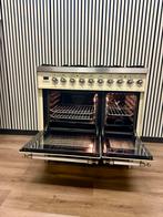 Luxe Boretti Fornuis creme 6 pits Incl. Afzuigkap 90 cm, Witgoed en Apparatuur, Fornuizen, Fornello Esperta, Ophalen of Verzenden
