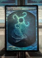 Magic: the Gathering - Cryptic Command (textless) (foil), Hobby en Vrije tijd, Verzamelkaartspellen | Magic the Gathering, Verzenden