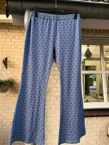 Stretch flared broek paars Fluresk maat 44 beschikbaar voor biedingen