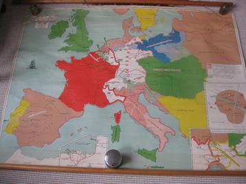 Schoolplaat. De Franse Tijd. Voor en na de Revolutie.   beschikbaar voor biedingen