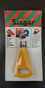 Vintage Sieger opener okergeel Nieuw, Ophalen of Verzenden, Nieuw