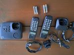 vaste lijn telefoon, Telecommunicatie, Vaste telefoons | Handsets en Draadloos, Ophalen, Gebruikt, 2 handsets