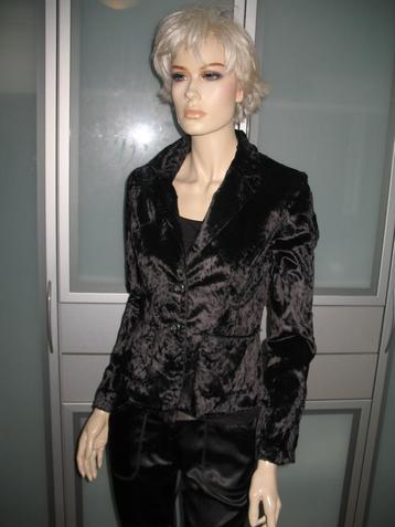 Bandolera Zwart Fluffy-Achtig Jasje Mt. 36 Ongedragen beschikbaar voor biedingen