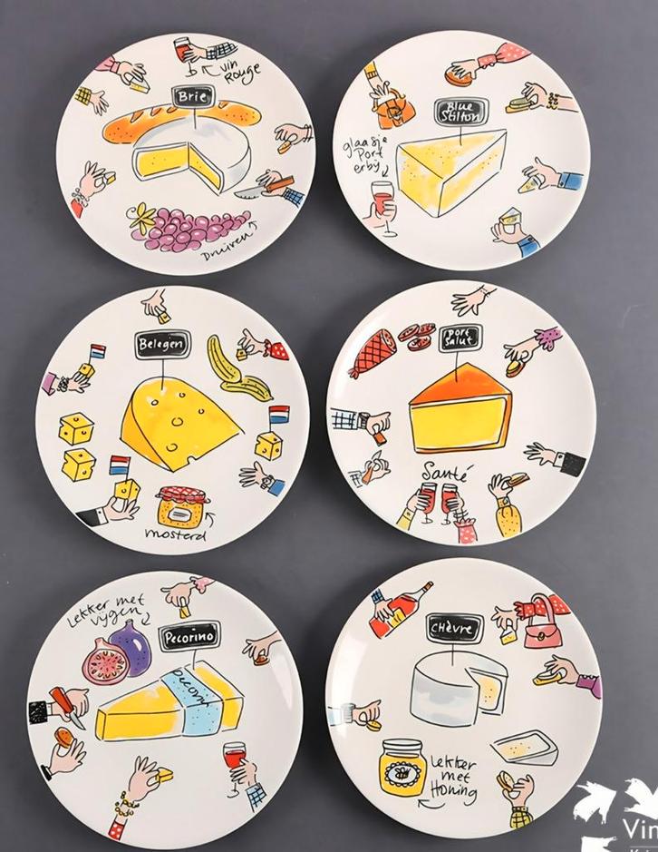 Gezocht Blond Amsterdam kaasbordjes, Huis en Inrichting, Keuken | Servies, Gebruikt, Blond Amsterdam, Aardewerk, Ophalen of Verzenden