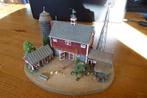 danbury mint john deere the old red barn boerderij, Verzamelen, Ophalen of Verzenden, Gebruikt, Overige typen