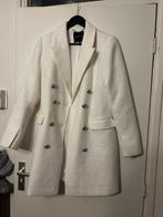 Nikkie witte lange trenchcoat, maat M, Kleding | Dames, Ophalen of Verzenden, Zo goed als nieuw, Maat 38/40 (M), Wit