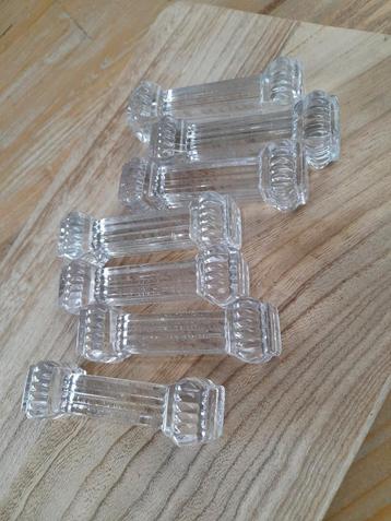 Antieke Kristallen Val Saint Lambert Messenleggers beschikbaar voor biedingen