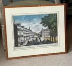 Antieke gravure KORTE VIJVERBERG, Antiek en Kunst, Ophalen