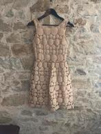 Feestjurk/cocktailjurk/kerst lichtroze made in italy stippen, Kleding | Dames, Jurken, Derby, Ophalen of Verzenden, Zo goed als nieuw