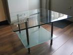 Glazen salontafel ., 50 tot 100 cm, Minder dan 50 cm, 100 tot 150 cm, Gebruikt