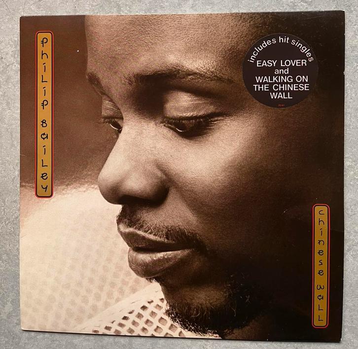 Philip Bailey - Chinese Wall  (Vinyl/LP poprock), Cd's en Dvd's, Vinyl | Pop, Gebruikt, 1980 tot 2000, 12 inch, Ophalen of Verzenden