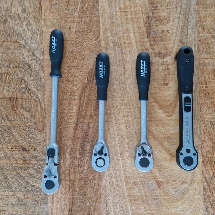 Hazet ratels 3/8" (goede staat), Auto diversen, Autogereedschap, Zo goed als nieuw, Ophalen of Verzenden