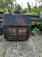 Schattig nostalgisch houtkacheltje leuk voor onder n overkap, Huis en Inrichting, Kachels, Ophalen, Gebruikt, Hout, Overige soorten