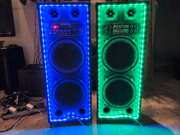 FENTON SBP-210 1200 Watt Muzieksysteem 2 Boxen beschikbaar voor biedingen
