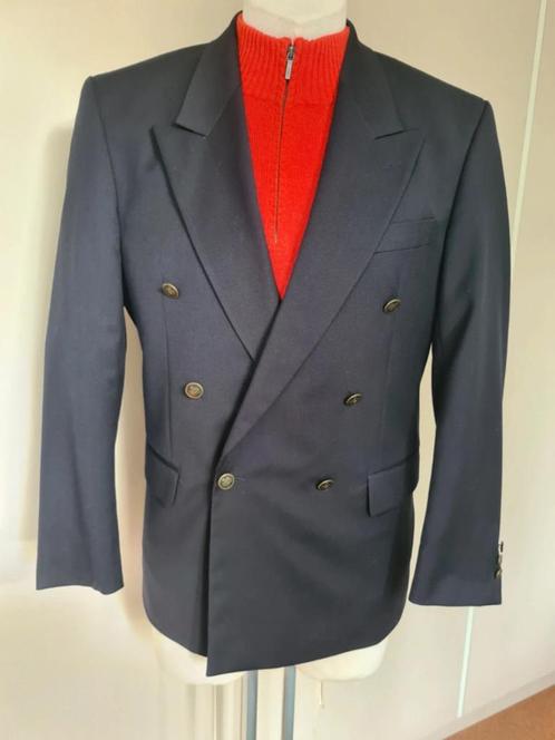 Design Rob Kröner vintage 48 , navy blue €50 double breasted, Kleding | Heren, Kostuums en Colberts, Zo goed als nieuw, Maat 48/50 (M)