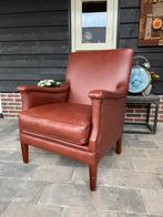 Bendic leren fauteuil, Huis en Inrichting, Fauteuils, Ophalen, Zo goed als nieuw, 75 tot 100 cm, 50 tot 75 cm