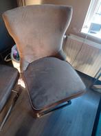 Dubbelman design stoelen 4 stuks goudbruin, Ophalen of Verzenden, Zo goed als nieuw, Erik kuster, Vier