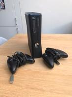 Xbox 360Slim Console Zwart and 4 Games included (see photos, Spelcomputers en Games, Spelcomputers | Xbox 360, Met 2 controllers