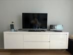 Tv meubel hoogglans wit, Huis en Inrichting, Ophalen, Gebruikt, 25 tot 50 cm