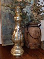 Grote zware zilverkleurige kandelaar a vaas, Overige materialen, 50 tot 75 cm, ., Ophalen of Verzenden
