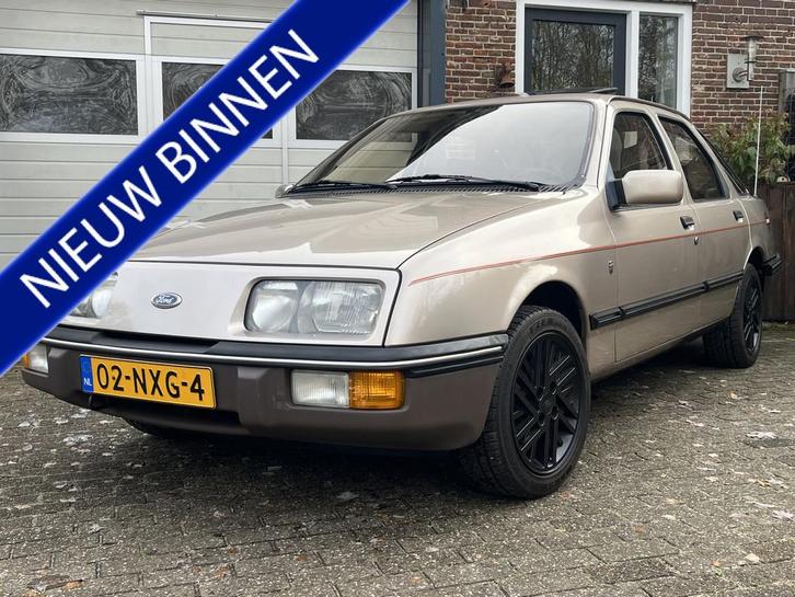 Ford Sierra 2.0 Ghia '84 Elec Pakket Opendak (bj 1984), Auto's, Oldtimers, Te koop, Centrale vergrendeling, Elektrische buitenspiegels