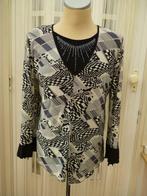 Yuma blouse / tuniek maat XL, Ophalen of Verzenden, Zo goed als nieuw, Maat 46/48 (XL) of groter, Zwart