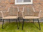 2 tuinstoelen Joy (karwei), Tuin en Terras, Ophalen, Gebruikt, Wicker