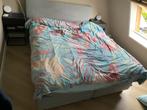 ️ Complete boxspring 160x200 met matrassen – Zeer netjes ️, Ophalen, Gebruikt, Tweepersoons, 200 cm