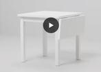 tafel, Huis en Inrichting, Tafels | Eettafels, 50 tot 100 cm, 100 tot 150 cm, Gebruikt, Rechthoekig