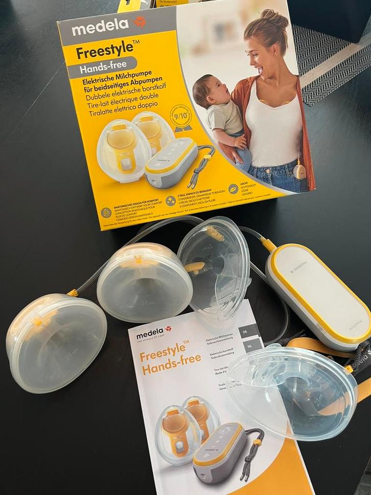 Medela freestyle handsfree kolf, Kinderen en Baby's, Babyvoeding en Toebehoren, Gebruikt, Borstkolf, Ophalen of Verzenden