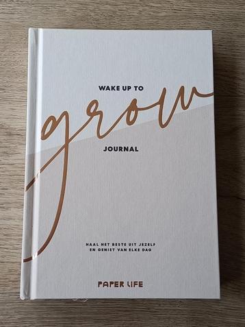 Wake up to grow journal, nieuw! beschikbaar voor biedingen