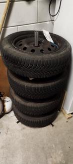 winterbanden Michelin steek 4X100, Ophalen, Gebruikt