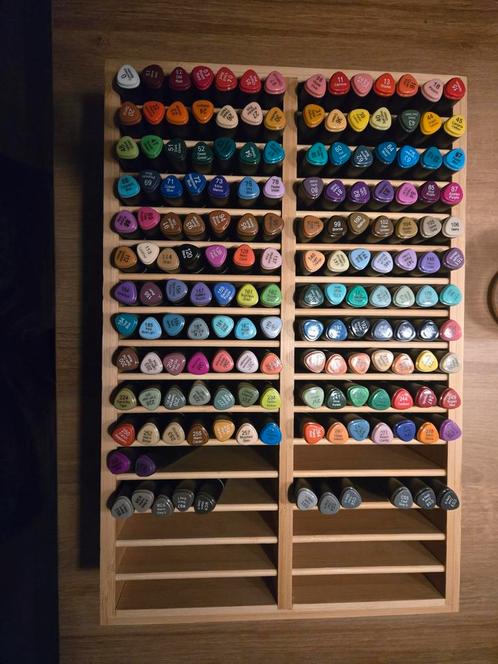 Decotime Alcohol Markers (226 stuks), Hobby en Vrije tijd, Tekenen, Zo goed als nieuw, Ophalen of Verzenden