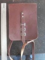 Bruin lederen kaartentas / officiertas met band, Verzamelen, Militaria | Algemeen, Ophalen of Verzenden, Landmacht, Duitsland