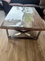 Salon tafel, Huis en Inrichting, Tafels | Salontafels, 100 tot 150 cm, Zo goed als nieuw, Minder dan 50 cm, Rechthoekig