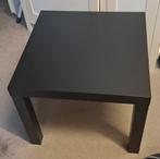 IKEA tafeltje zwart, Minder dan 55 cm, Vierkant, Zo goed als nieuw, Ophalen