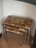 Onyx Nest Tafeltjes, Ophalen, Minder dan 55 cm, Gebruikt, Rechthoekig