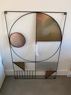 Made com wanddecoratie ‘Carrie’ 60x90cm messing en koper, Huis en Inrichting, Woonaccessoires | Wanddecoraties, Ophalen of Verzenden