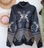 Vintage norway wollen trui noors scandinavisch dale style 80, Ophalen of Verzenden, Zo goed als nieuw, Maat 56/58 (XL), Vintage