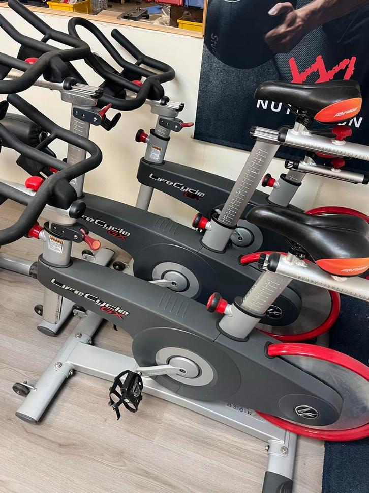Life fitness spinning bike’s model GX, Sport en Fitness, Fitnessmaterialen, Gebruikt, Overige typen, Ophalen