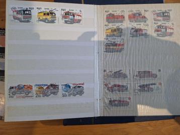 Postzegels (vrachtauto's/brandweer) beschikbaar voor biedingen