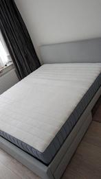 Bed frame with mattress, 160 cm, Zo goed als nieuw, Ophalen, Tweepersoons