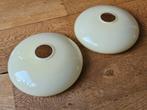 Set van 2 oude plafonnière, Antiek en Kunst, Curiosa en Brocante, Ophalen of Verzenden