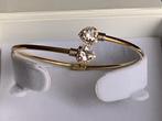 Gouden armbanden, Sieraden, Tassen en Uiterlijk, Armbanden, Gebruikt, Ophalen of Verzenden, Met edelsteen, Goud