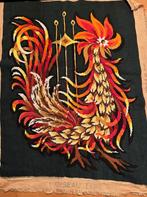 2x Vintage tapestry Lucrat Picard Ledoux borduurwerken, Ophalen of Verzenden, Gebruikt, Rechthoekig