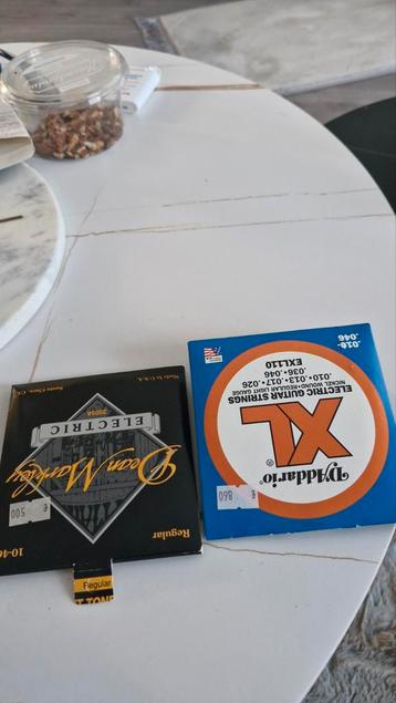 Gitaarsnaren Set - Dean Markley & D'Addario - Nieuw beschikbaar voor biedingen