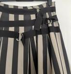 Erny van Reijmersdal gestreepte rok maat 44[v], Kleding | Dames, Rokken, Zwart, Maat 42/44 (L), Ophalen of Verzenden, Zo goed als nieuw