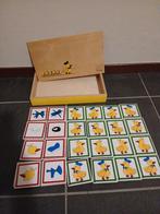 Houten spel ducky, Ophalen