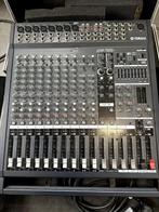 Set: Yamaha actief mengpaneel, Peavey speakers, Flightcase, Ophalen, Gebruikt, 10 tot 20 kanalen, Microfooningang
