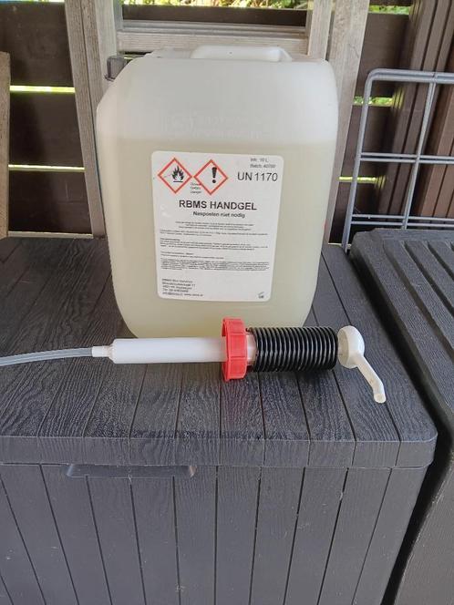 Hand-desinfectie-Gel 10ltr met pomp, Sieraden, Tassen en Uiterlijk, Uiterlijk | Lichaamsverzorging, Nieuw, Ophalen